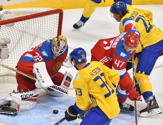 World Cup of Hockey. Sweden vs. Russia
