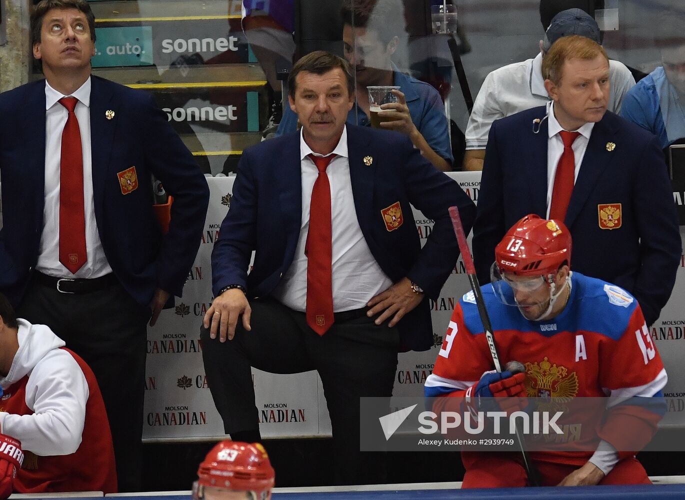 World Cup of Hockey. Sweden vs. Russia