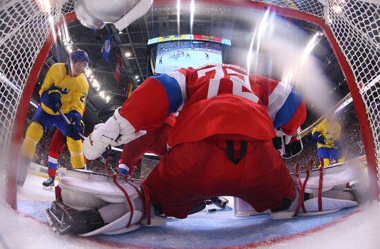 World Cup of Hockey. Sweden vs. Russia