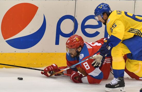 World Cup of Hockey. Sweden vs. Russia