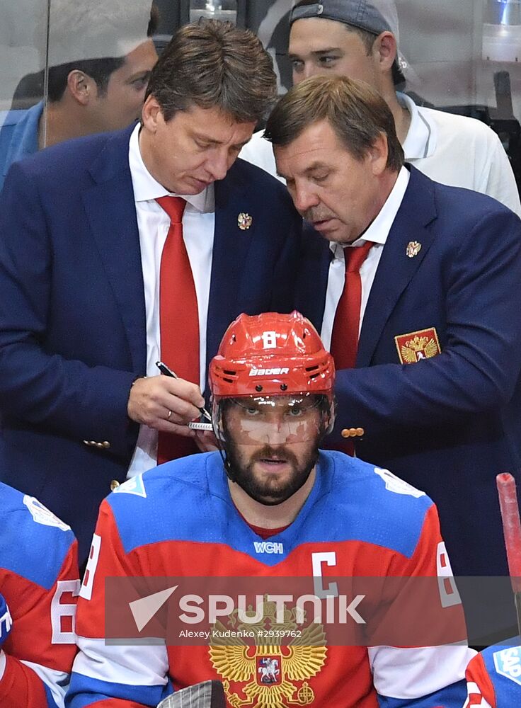 World Cup of Hockey. Sweden vs. Russia