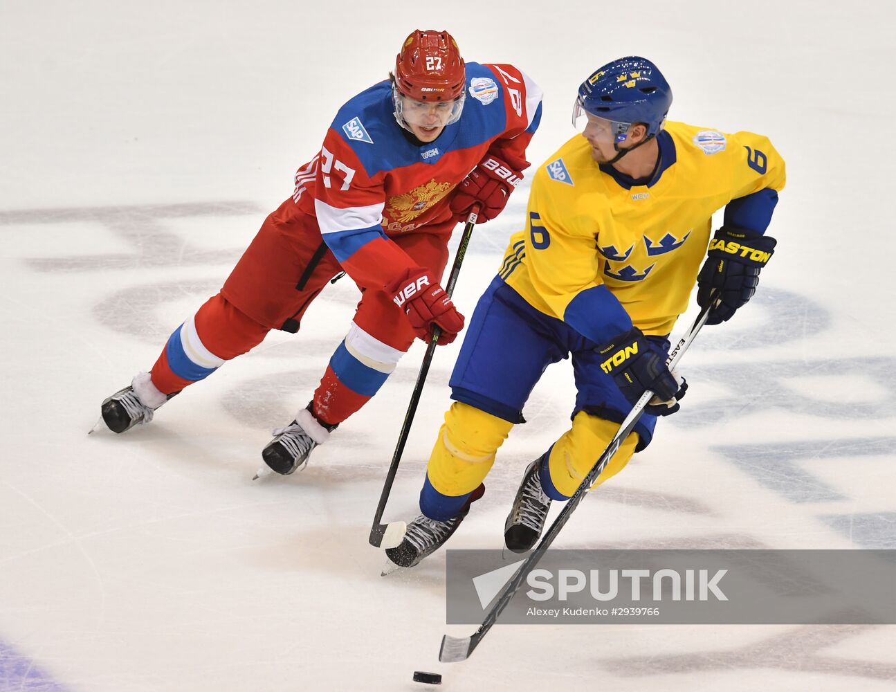 World Cup of Hockey. Sweden vs. Russia