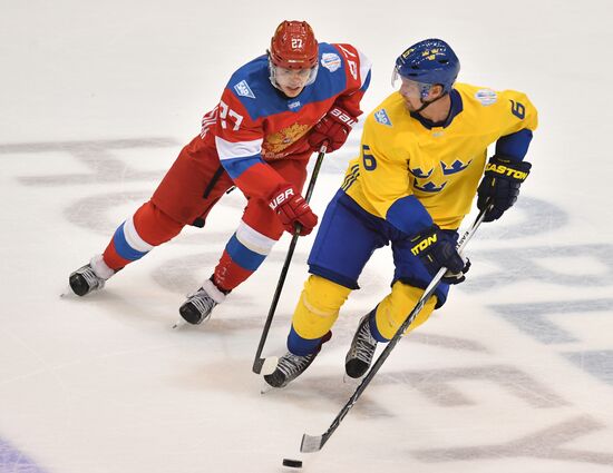 World Cup of Hockey. Sweden vs. Russia