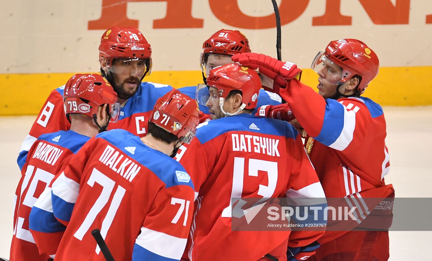 World Cup of Hockey. Sweden vs. Russia