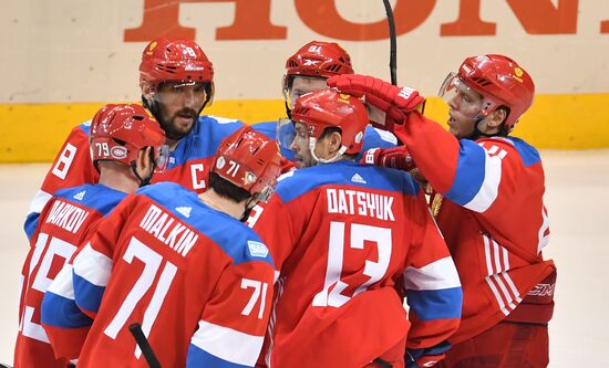 World Cup of Hockey. Sweden vs. Russia
