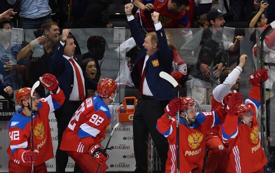 World Cup of Hockey. Sweden vs. Russia