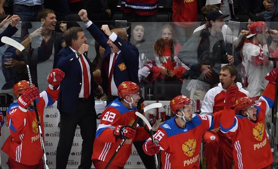 World Cup of Hockey. Sweden vs. Russia