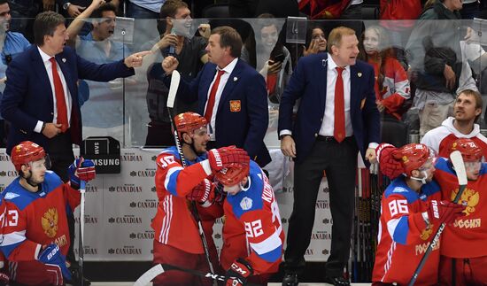 World Cup of Hockey. Sweden vs. Russia