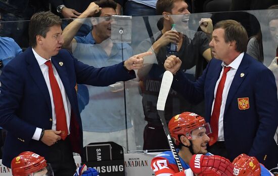 World Cup of Hockey. Sweden vs. Russia