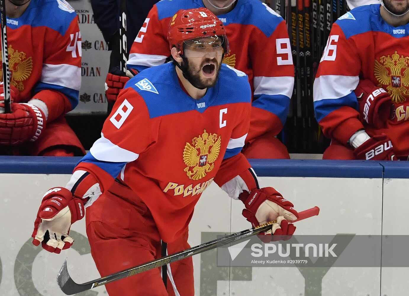 World Cup of Hockey. Sweden vs. Russia