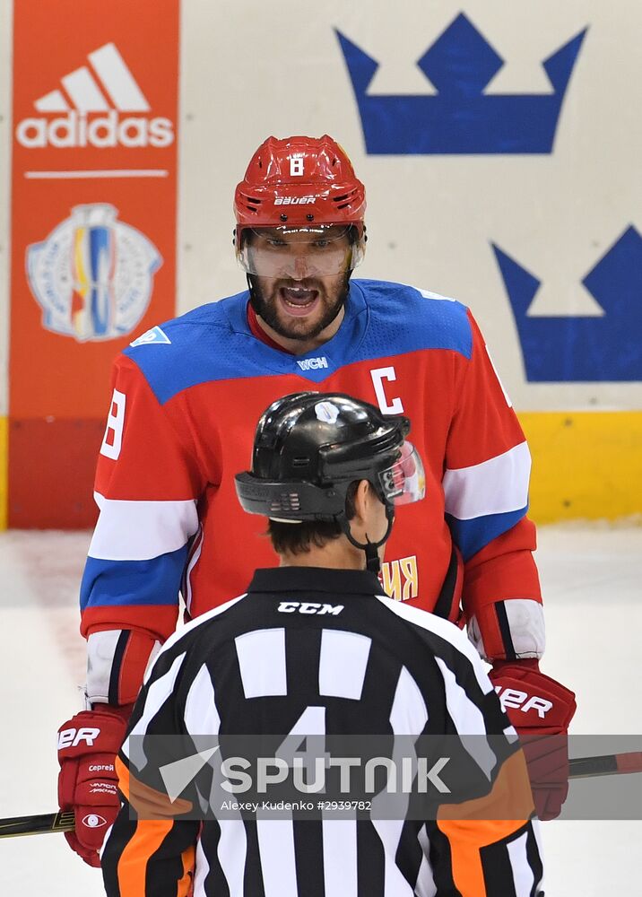 World Cup of Hockey. Sweden vs. Russia