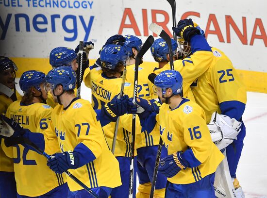 World Cup of Hockey. Sweden vs. Russia