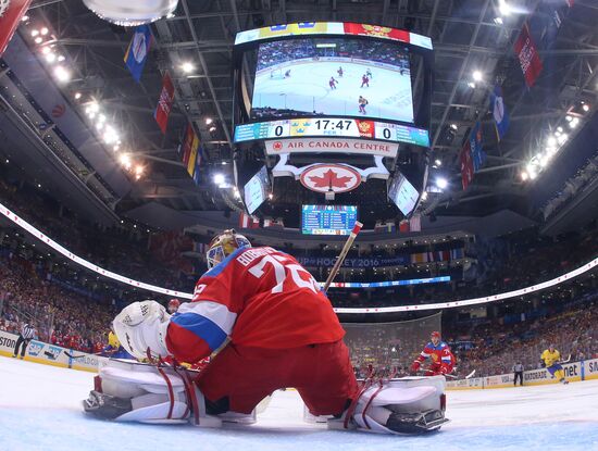 World Cup of Hockey. Sweden vs. Russia