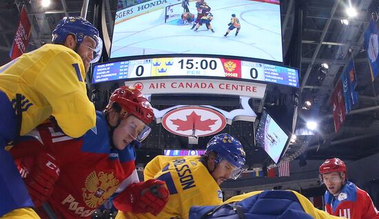 World Cup of Hockey. Sweden vs. Russia