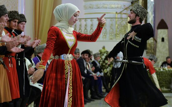 Chechen Woman Day in Grozny