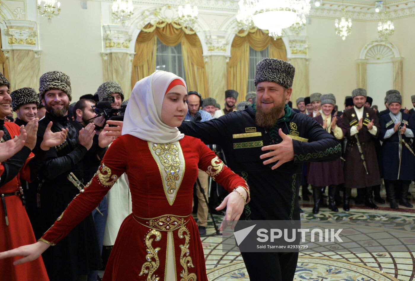 Chechen Woman Day in Grozny
