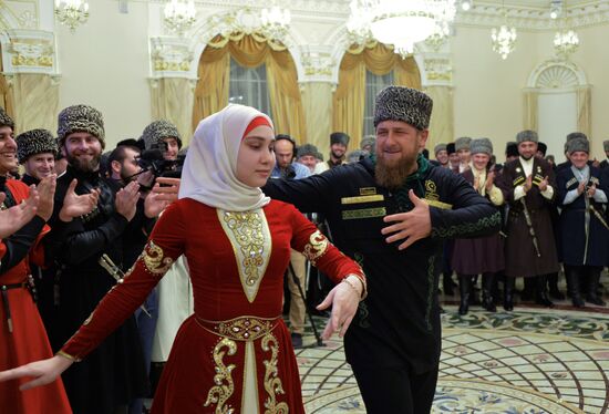 Chechen Woman Day in Grozny