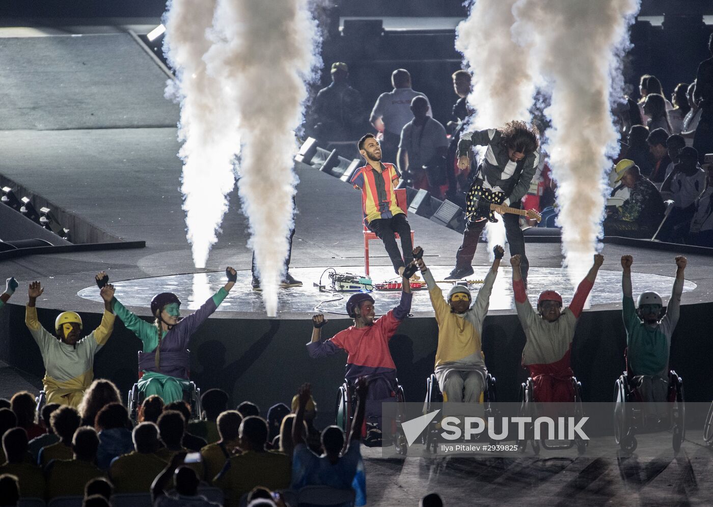 Closing ceremony of the XV Paralympic Summer Games in Rio de Janeiro