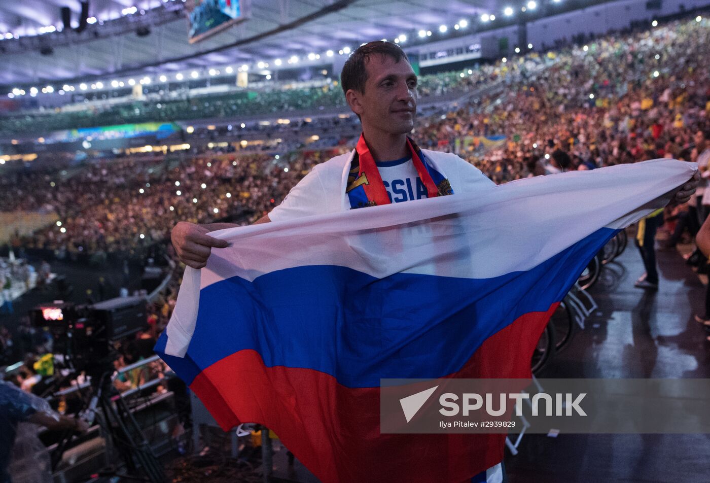 Closing ceremony of the XV Paralympic Summer Games in Rio de Janeiro