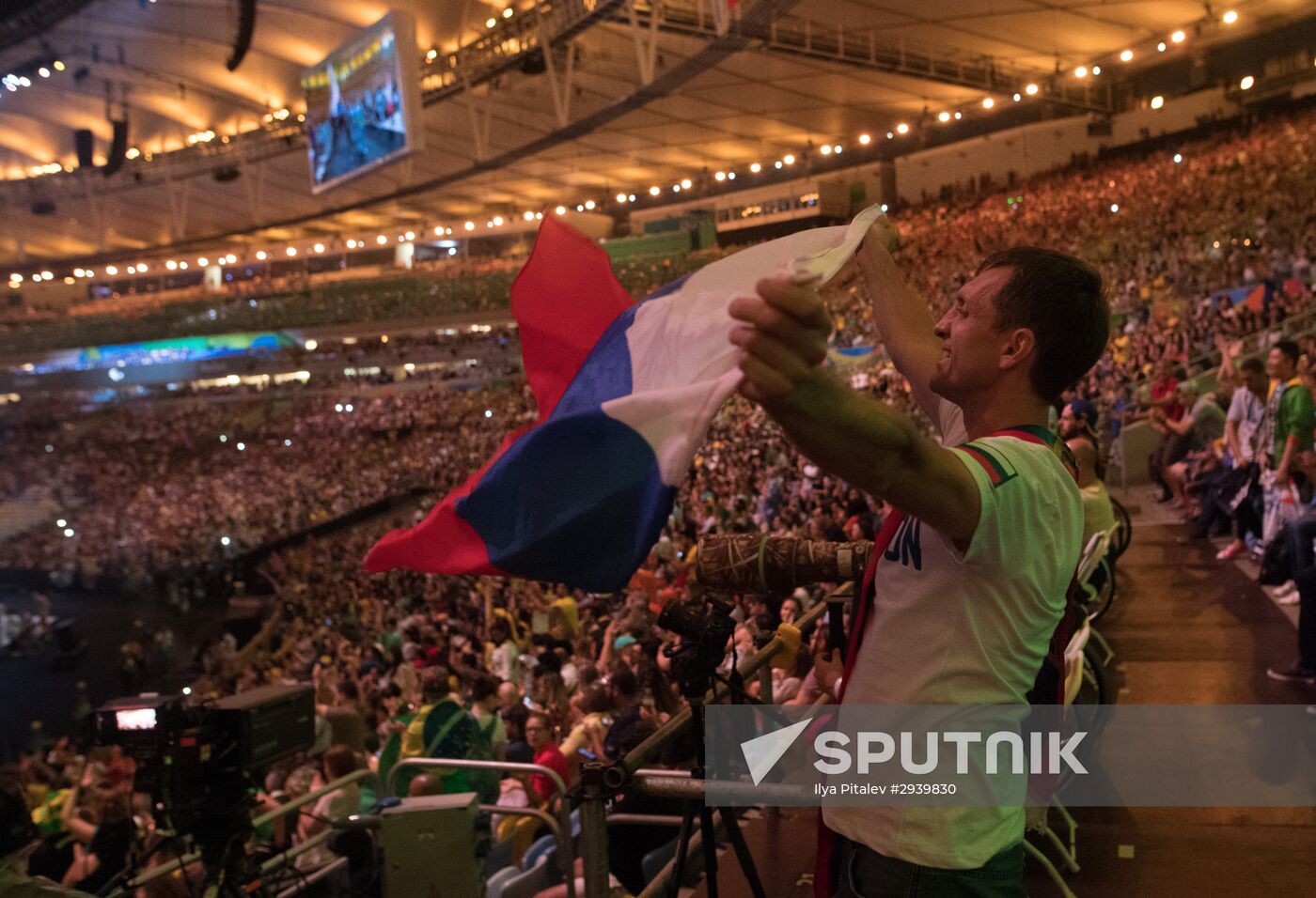 Closing ceremony of the XV Paralympic Summer Games in Rio de Janeiro