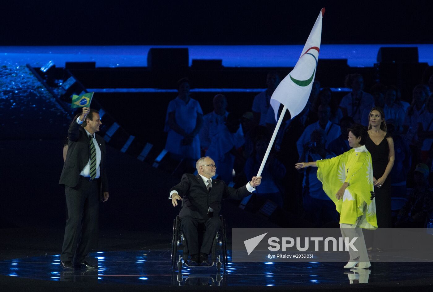 Closing ceremony of the XV Paralympic Summer Games in Rio de Janeiro