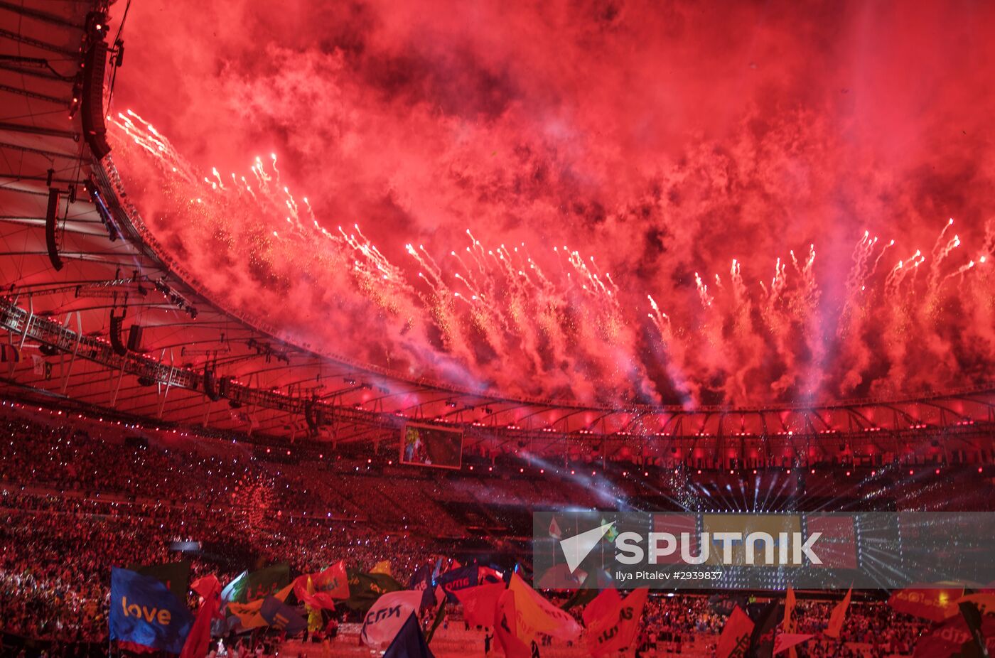 Closing ceremony of the XV Paralympic Summer Games in Rio de Janeiro