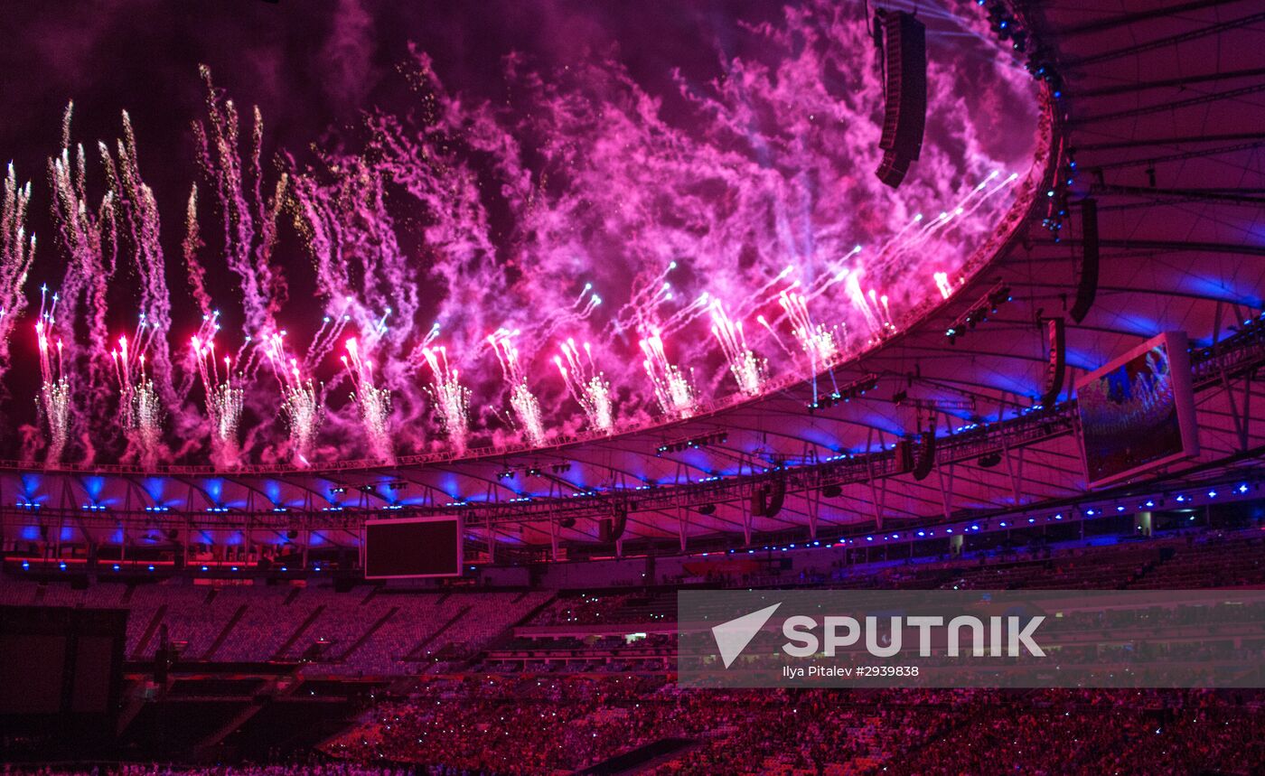 Closing ceremony of the XV Paralympic Summer Games in Rio de Janeiro