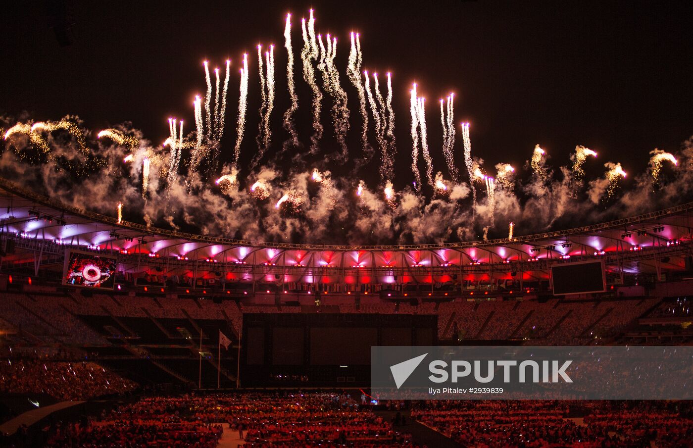 Closing ceremony of the XV Paralympic Summer Games in Rio de Janeiro