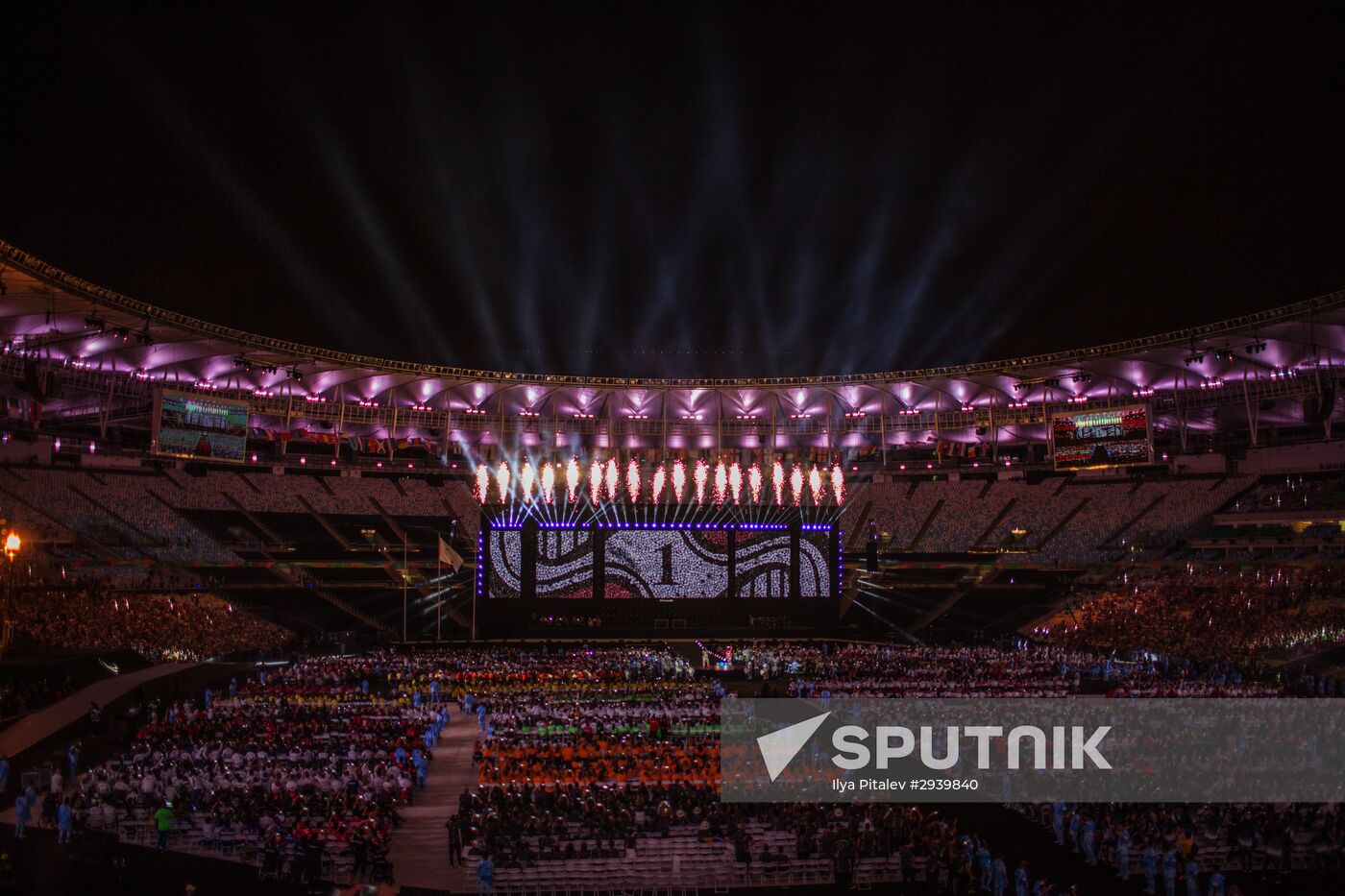 Closing ceremony of the XV Paralympic Summer Games in Rio de Janeiro