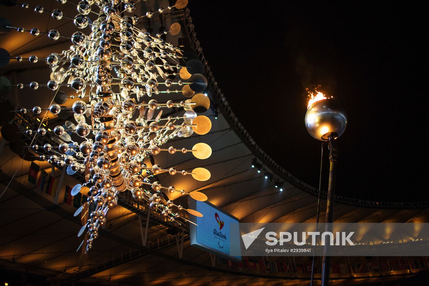 Closing ceremony of the XV Paralympic Summer Games in Rio de Janeiro