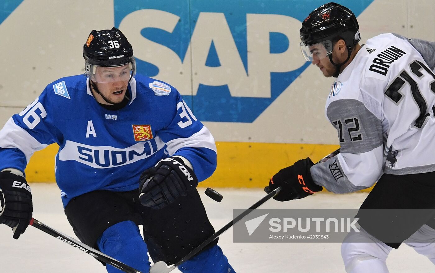 World Cup of Hockey. Finland vs. North America U23
