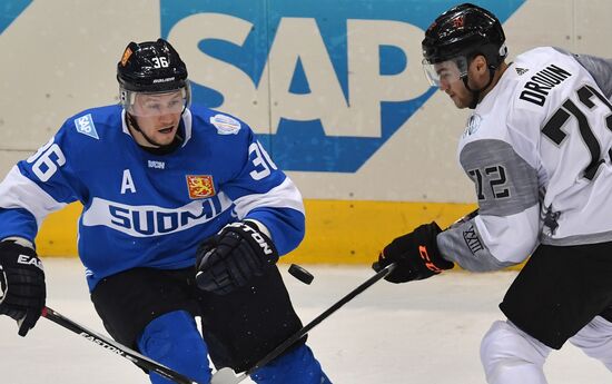 World Cup of Hockey. Finland vs. North America U23