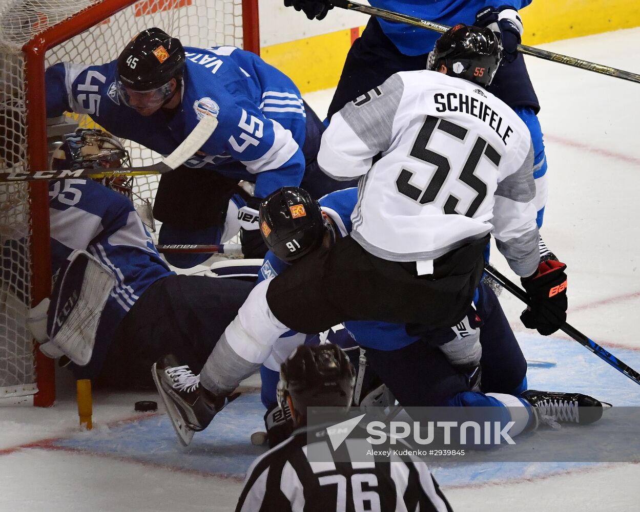 World Cup of Hockey. Finland vs. North America U23