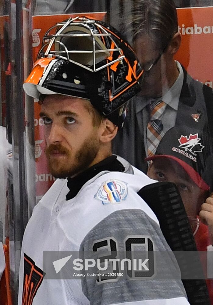 World Cup of Hockey. Finland vs. North America U23