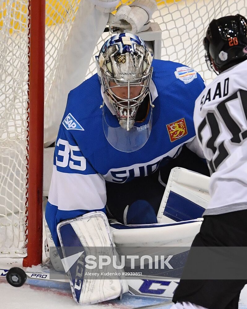 World Cup of Hockey. Finland vs. North America U23