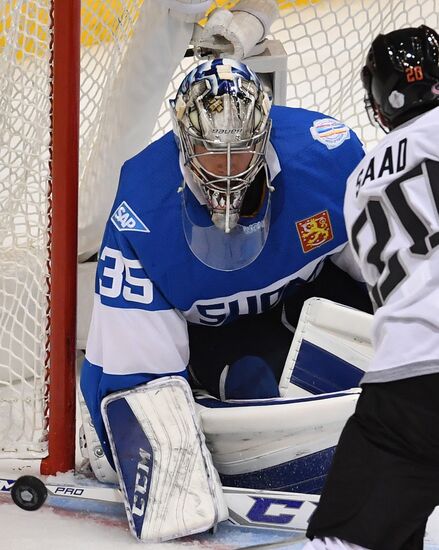World Cup of Hockey. Finland vs. North America U23