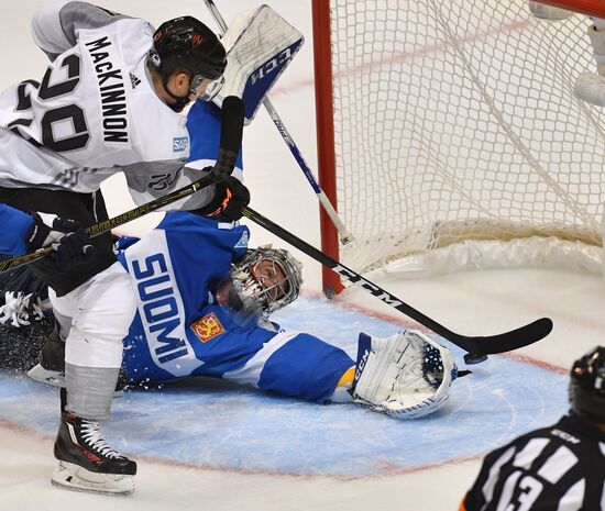 World Cup of Hockey. Finland vs. North America U23