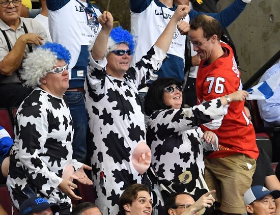 World Cup of Hockey. Finland vs. North America U23