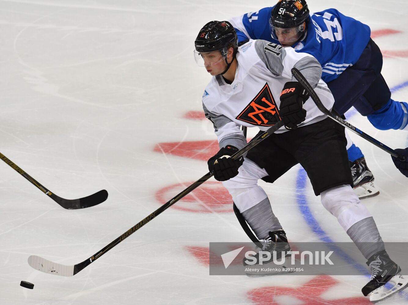 World Cup of Hockey. Finland vs. North America U23