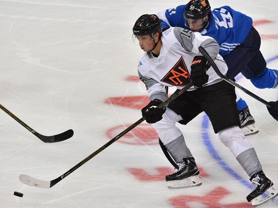 World Cup of Hockey. Finland vs. North America U23