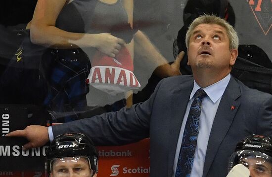 World Cup of Hockey. Finland vs. North America U23