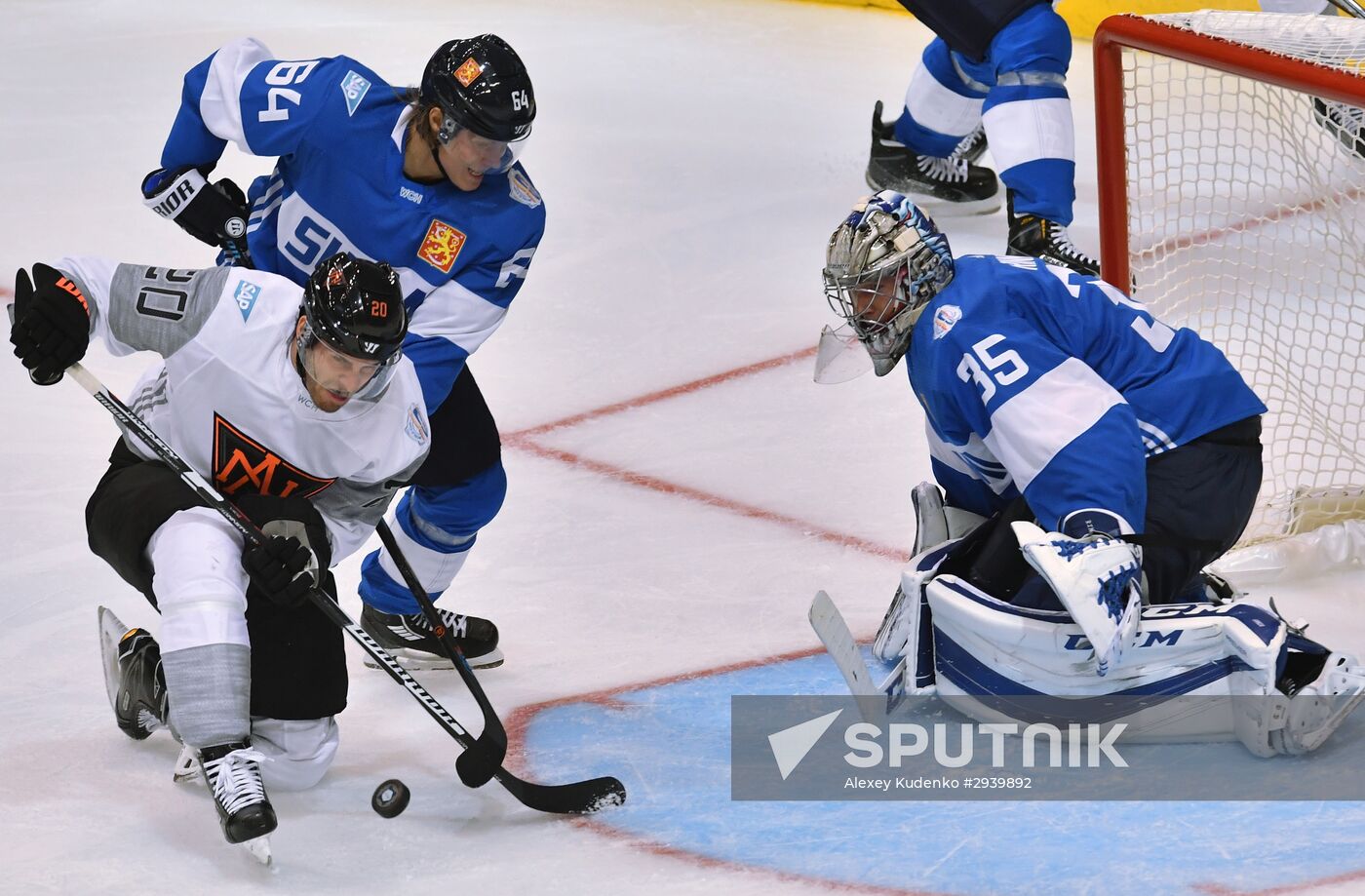 World Cup of Hockey. Finland vs. North America U23
