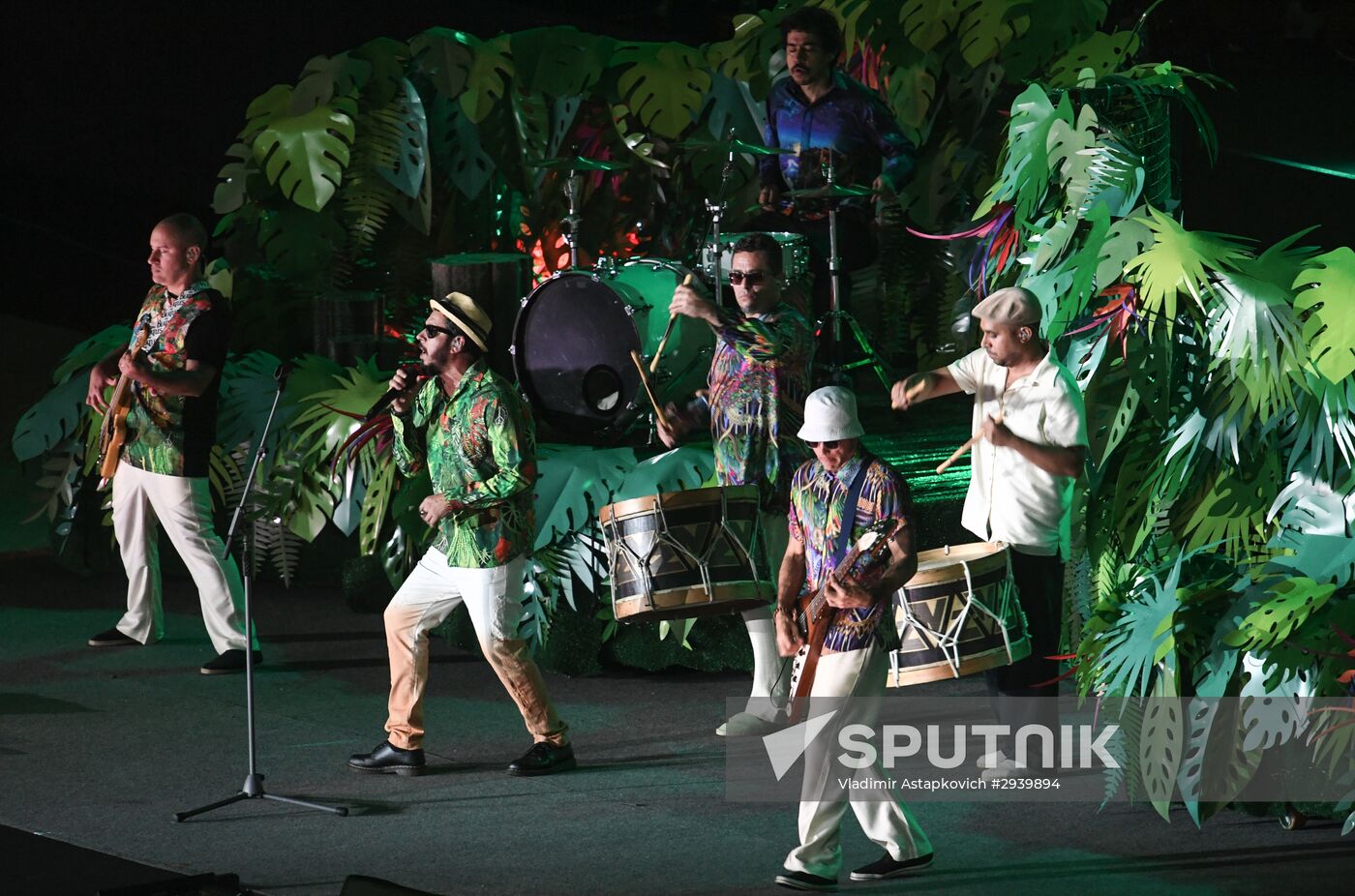 Closing ceremony of the XV Paralympic Summer Games in Rio de Janeiro