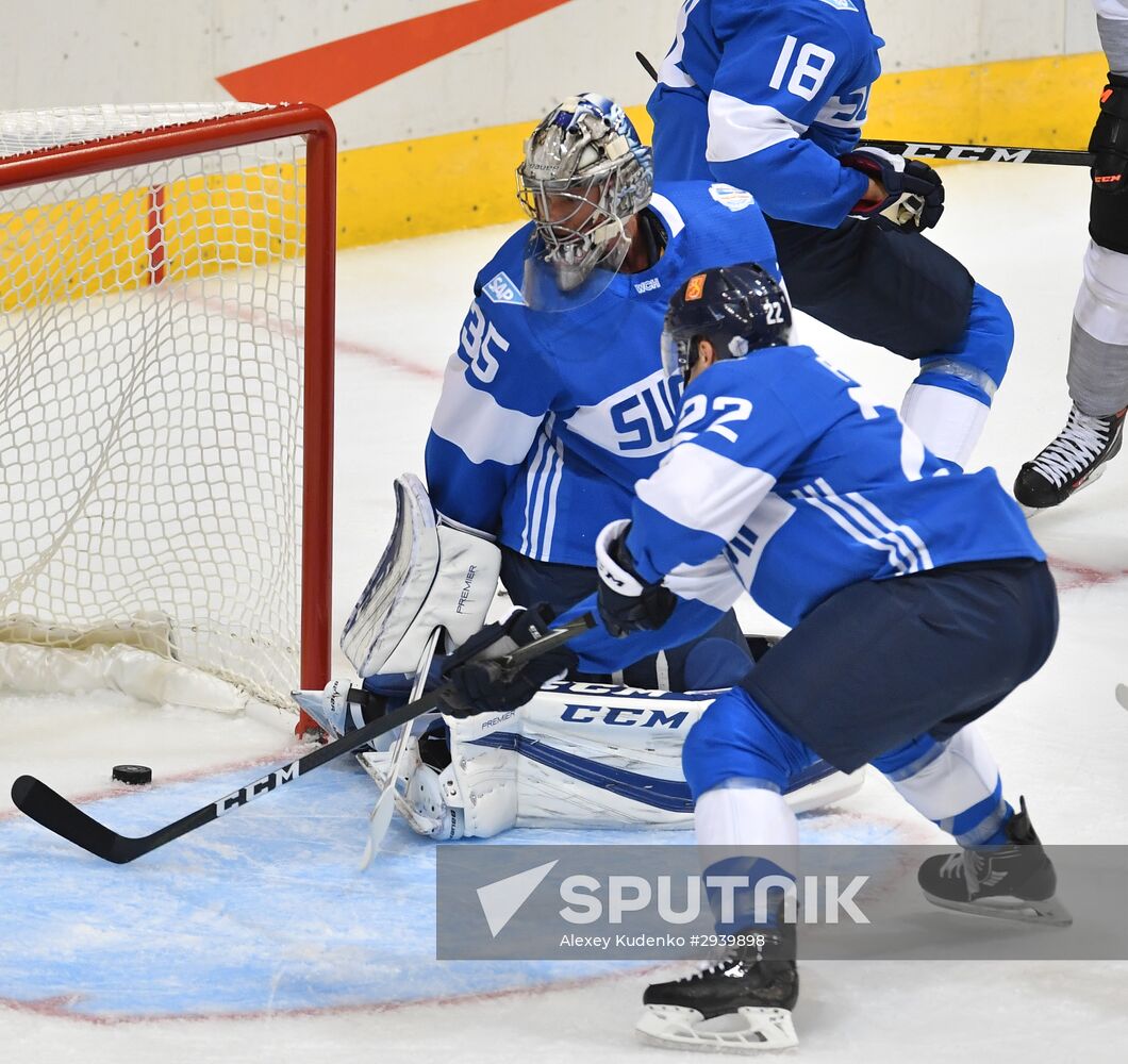 World Cup of Hockey. Finland vs. North America U23
