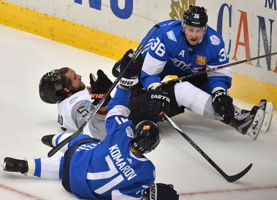 World Cup of Hockey. Finland vs. North America U23