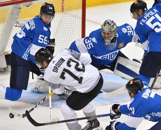 World Cup of Hockey. Finland vs. North America U23