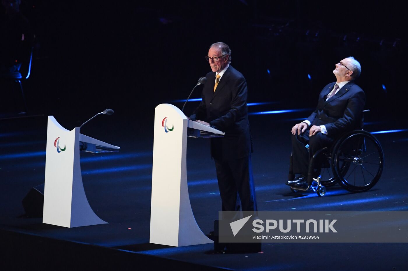 Closing ceremony of the XV Paralympic Summer Games in Rio de Janeiro