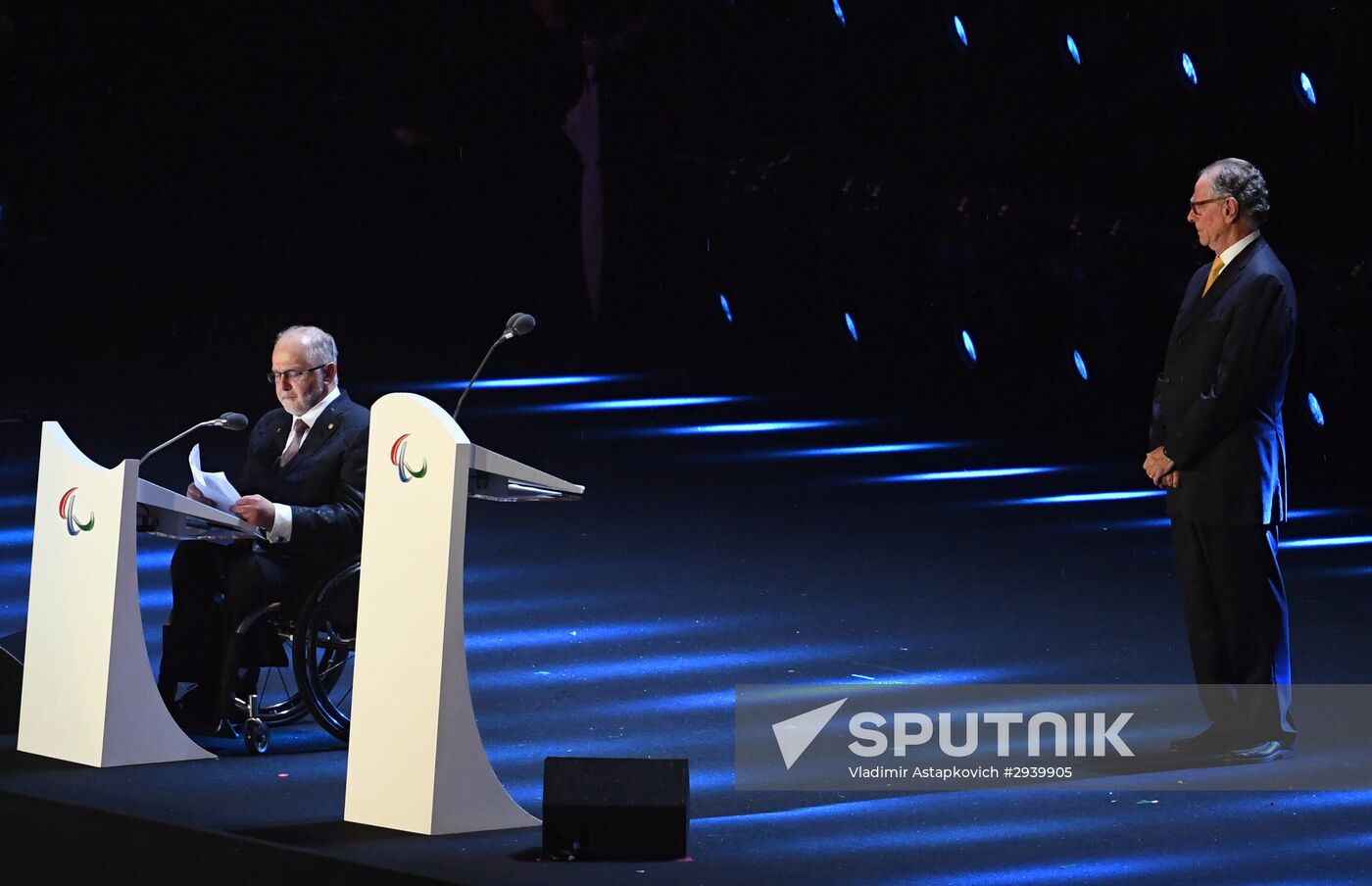 Closing ceremony of the XV Paralympic Summer Games in Rio de Janeiro