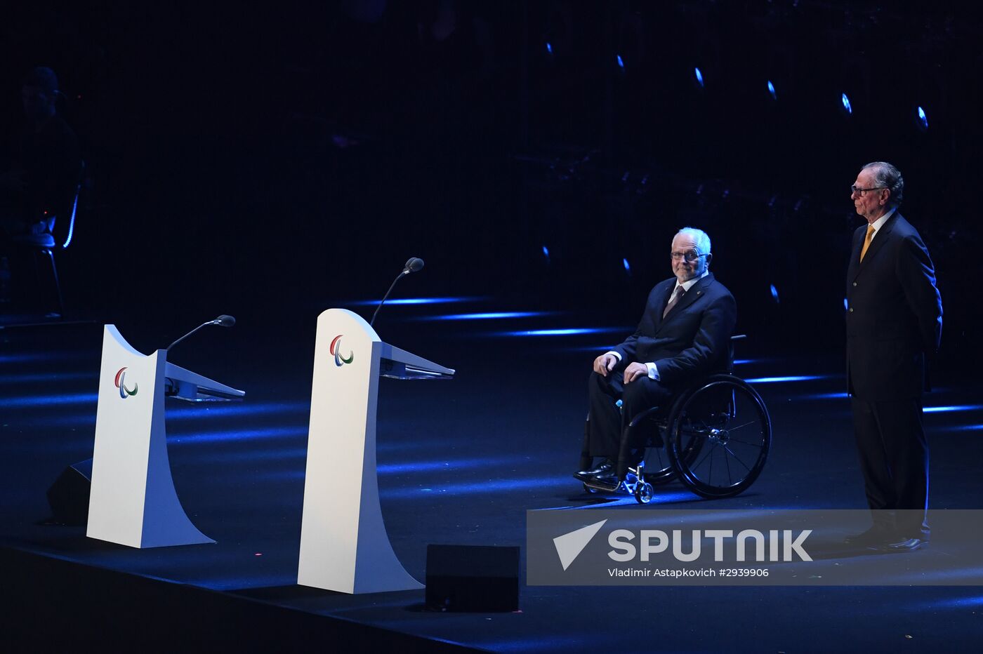 Closing ceremony of the XV Paralympic Summer Games in Rio de Janeiro