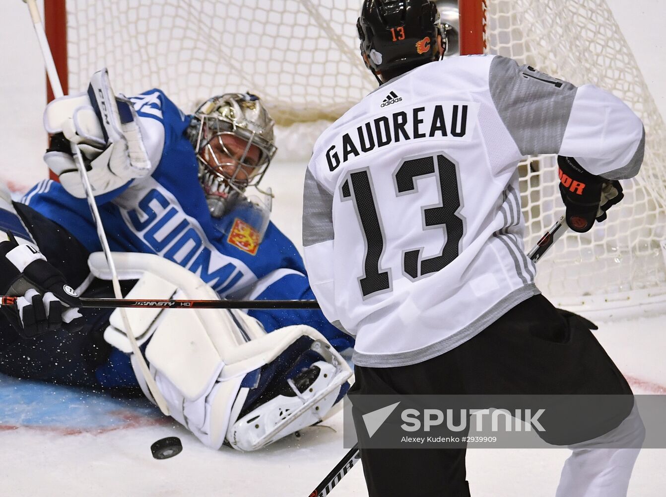 World Cup of Hockey. Finland vs. North America U23